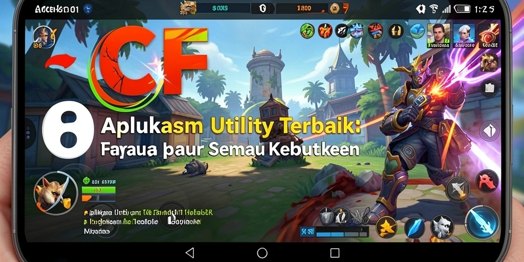 Tampilan aplikasi 6CF dengan fitur pengelolaan utility yang modern.