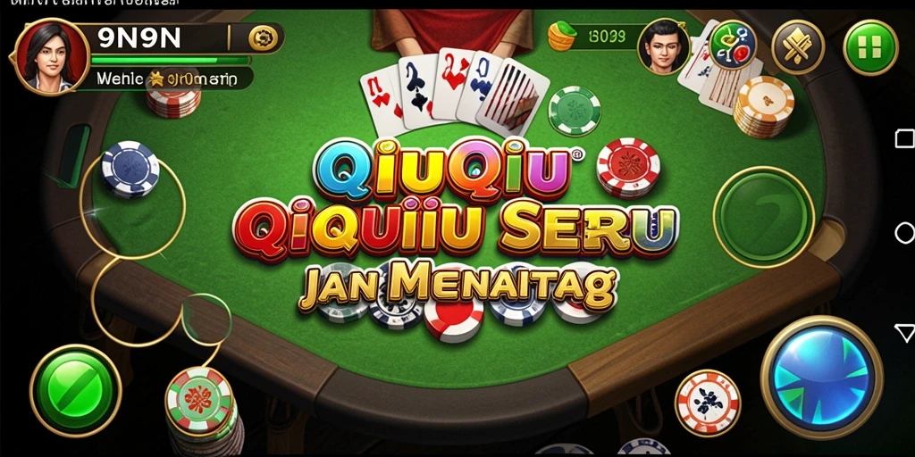 Tampilan gameplay QiuQiu yang menarik dan seru.