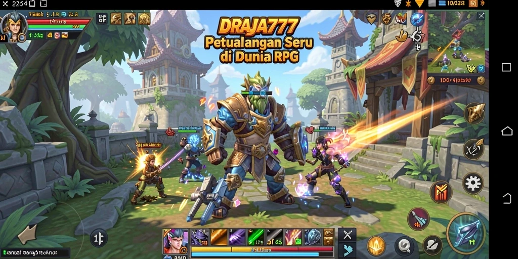 Gameplay DRAJA777 yang menarik dan seru dengan karakter yang dinamis.