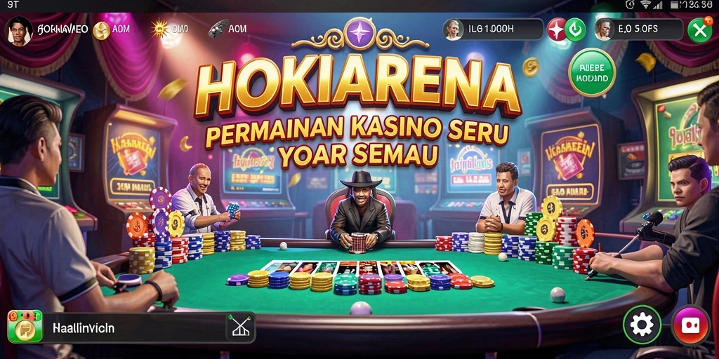 Gambaran gameplay seru di HOKIARENA dengan grafis menawan.