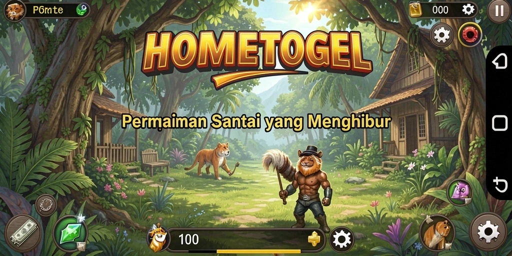 Tampilan gameplay HOMETOGEL yang mengasyikkan dan mudah dipahami.