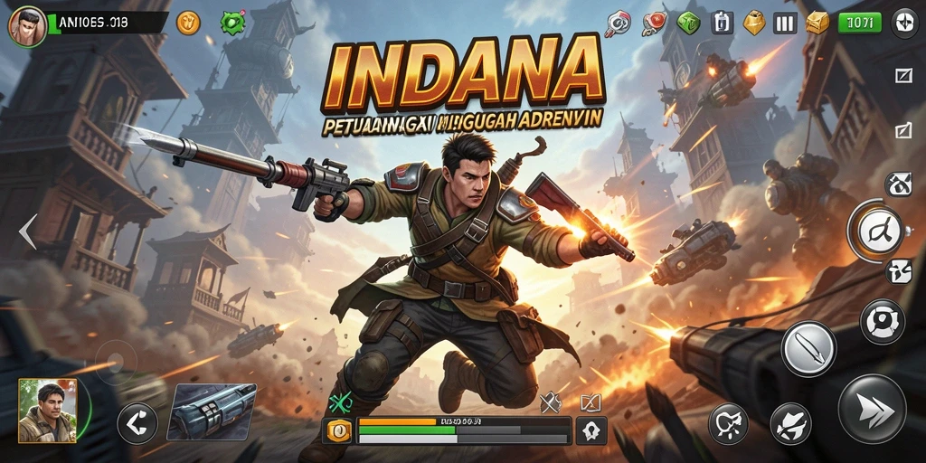 Tampilan menarik dari gameplay <strong>INDAAA</strong> yang menegangkan.