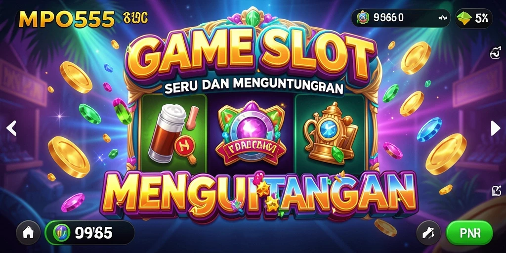 Tampilan menarik dalam gameplay MPO555 Slot.