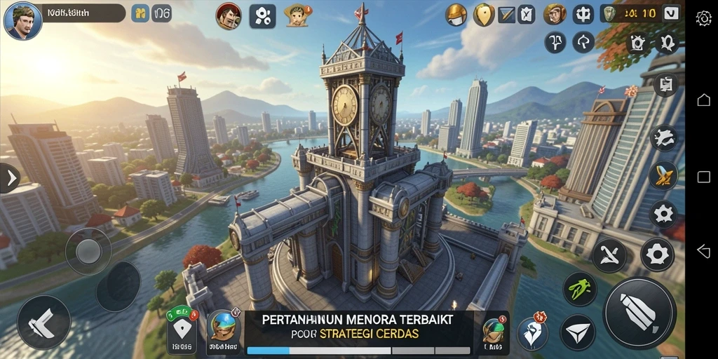 Menampilkan gameplay Tower Defense yang seru dan menantang.