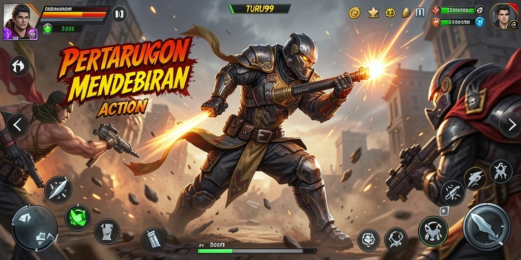 Tangkapan layar dari gameplay TURU99 yang penuh aksi dan tantangan.