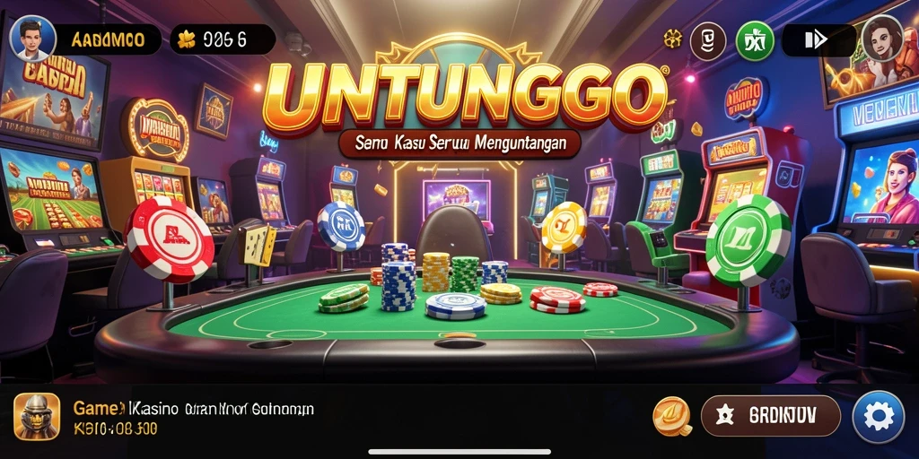 Tangkap momen seru bermain Kasino di UNTUNGGO!